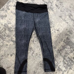 Stylish Black and Gray Kids Leggings